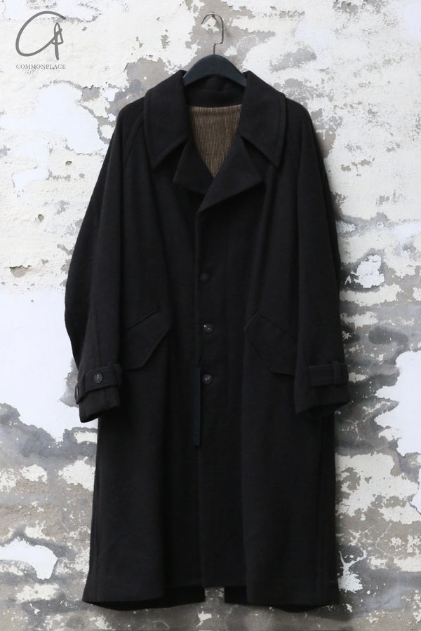 DEVOA 24 autumn and winter camel hair coat DVA-CTI-CHIC-FADE BLACK CTI-CHIC